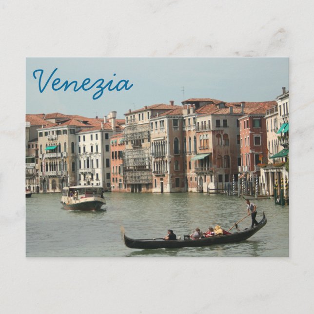 Venedig Postkarte (Vorderseite)