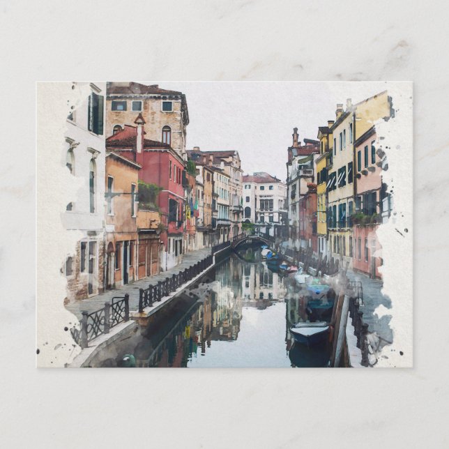 Venedig Postkarte (Vorderseite)