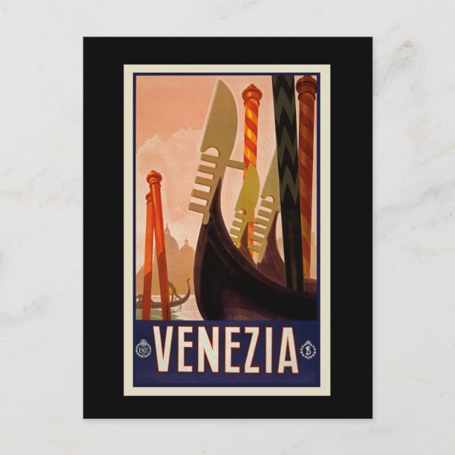 Venedig Postkarte (Vorderseite)