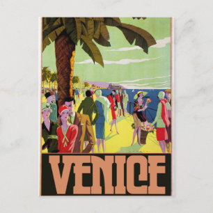 Venedig Reise Kunstwerk Postkarte