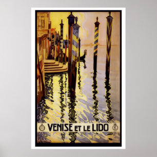 Venedig-Reiseplakat Poster