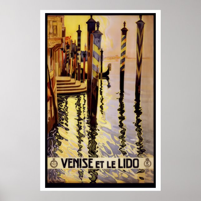 Venedig-Reiseplakat Poster (Vorne)