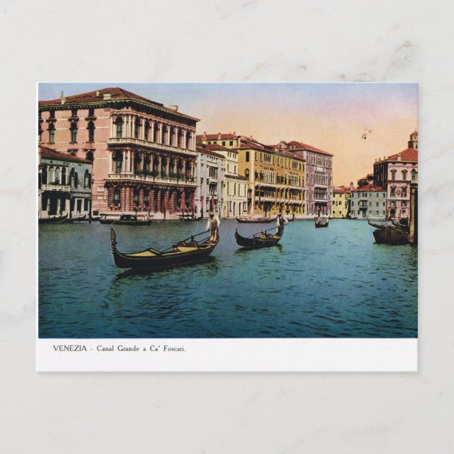 Venedig, Replik Vintage Postkarte 1910 (Vorderseite)