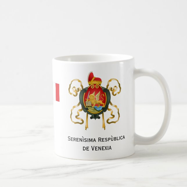 Venedig-Republik-historische Kaffee-Tasse Kaffeetasse (Rechts)