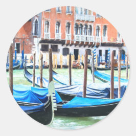 Venedig Runder Aufkleber