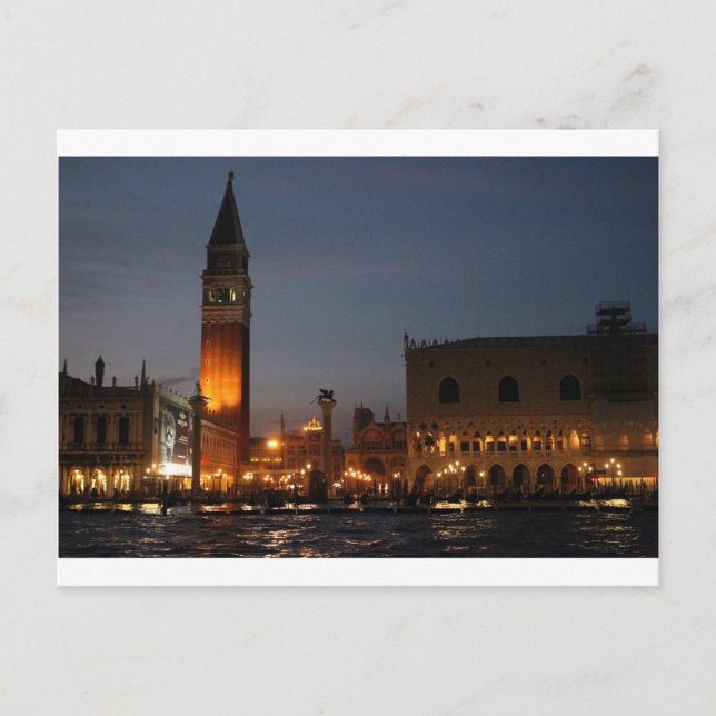 Venedig San Macro Piazza della Riforma Postkarte (Vorderseite)