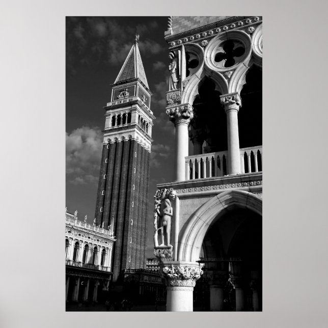 Venedig San Marco Tower & Doge Palace Poster (Vorne)