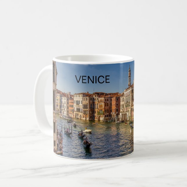 Venedig Sommer Kaffeetasse (Vorderseite Links)