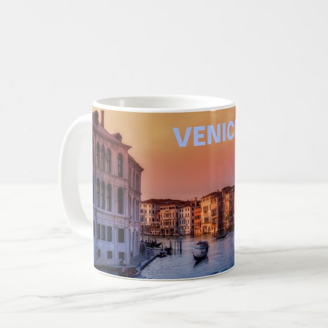 Venedig Sommer Kaffeetasse (Vorderseite Links)