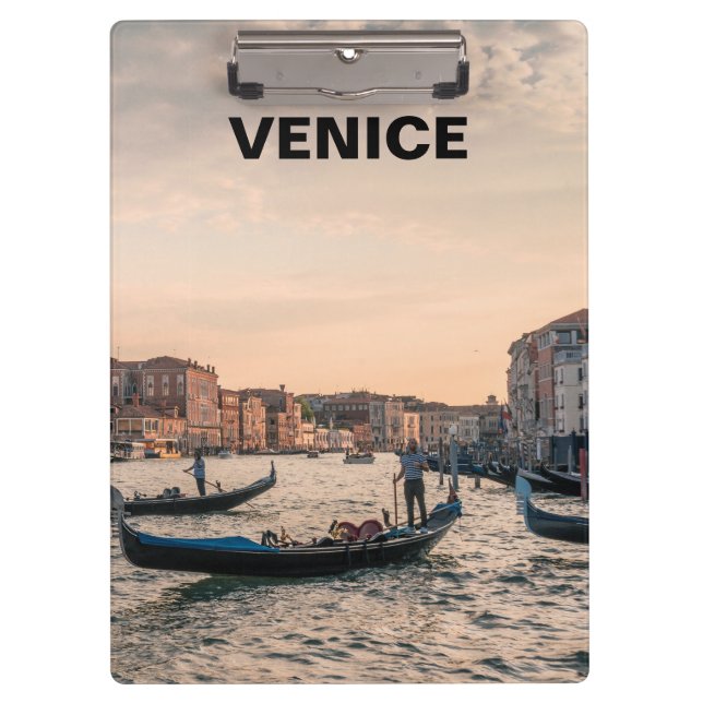 Venedig Sommer Klemmbrett (Vorderseite)