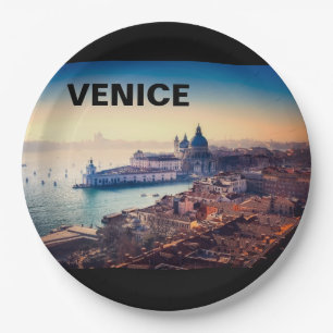 Venedig Sommer Pappteller