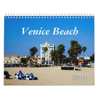 Venedig-Strand-Kalender 2010 Kalender