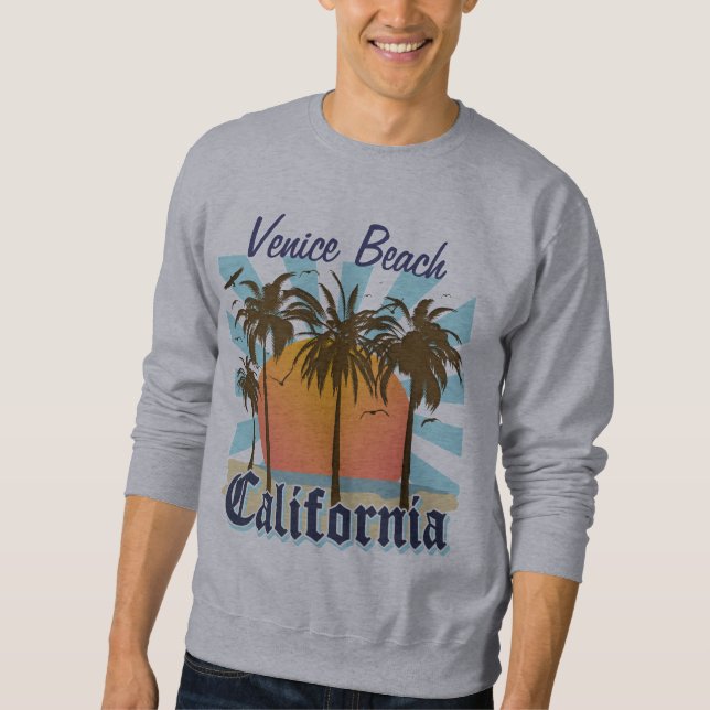 Venedig-Strand Kalifornien Sweatshirt (Vorderseite)