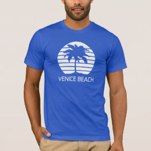 Venedig-Strand Retro T-Shirt