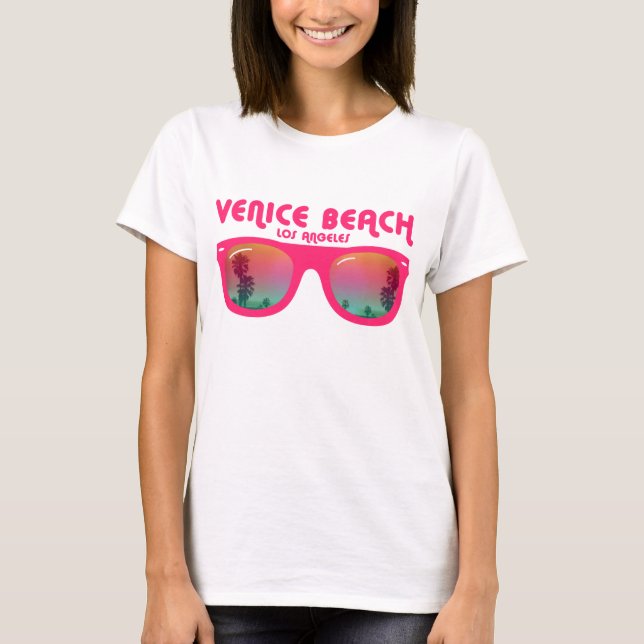 Venedig-Strand-Sonnenbrille T-Shirt (Vorderseite)