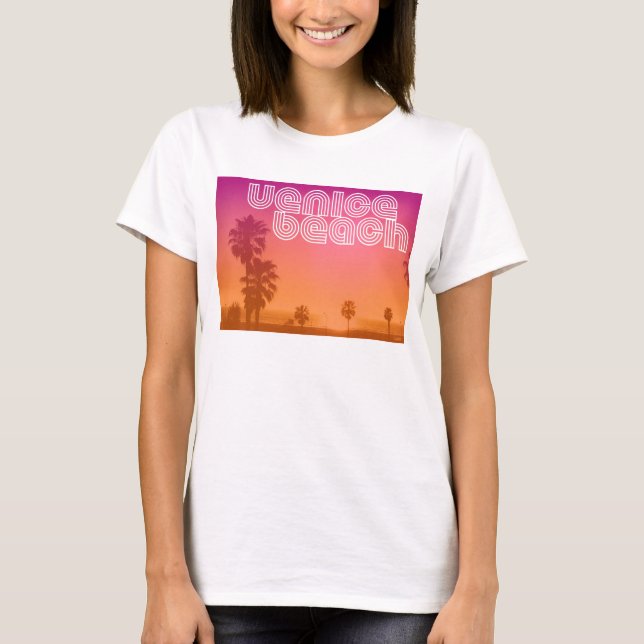 Venedig-Strand T-Shirt (Vorderseite)