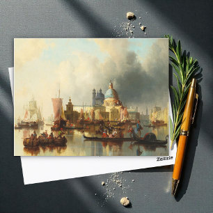 Venedig - Trubel Postkarte