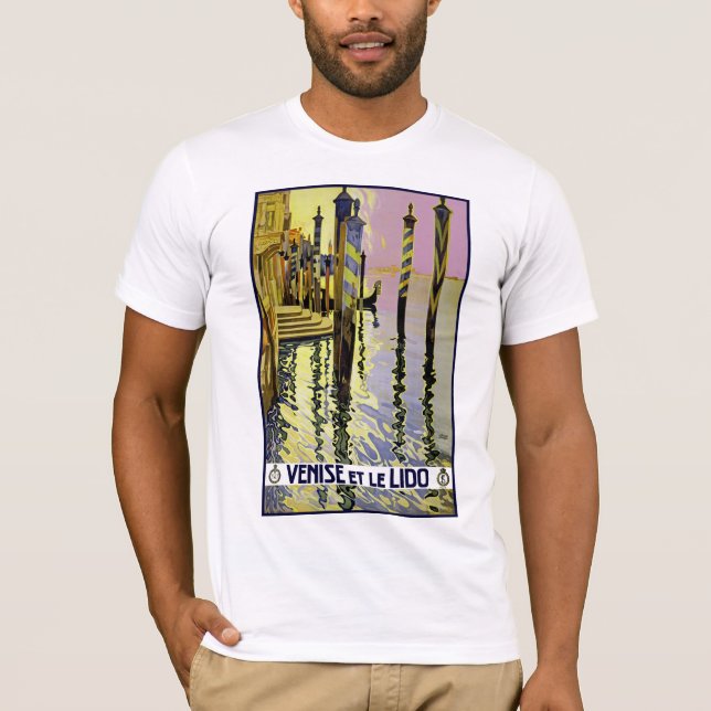 Venedig und Lido T-Shirt (Vorderseite)