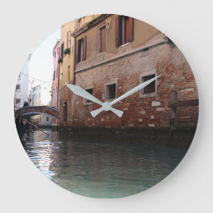 Venedig und seine Kanäle Fotografische Uhr