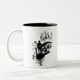 Venedig, Venedig, italy Urlaubsgeschenke, Urlaub,  Zweifarbige Tasse