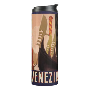 Venedig Venezia Italien vintage Reise Trinkbecher Thermosbecher