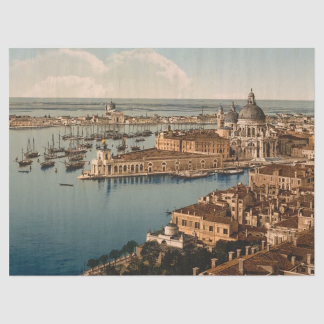 Venedig vom Glockenturm I, Italien Seidenpapier (Vorderseite)