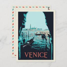 Venedig von Piazza San Marco Abbildung Italien Po Postkarte