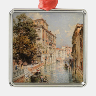 Venedig von Unterberger Silbernes Ornament