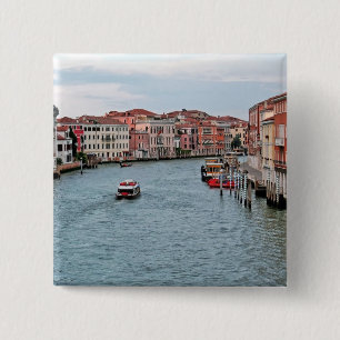 Venedig-Wasserstraße Button