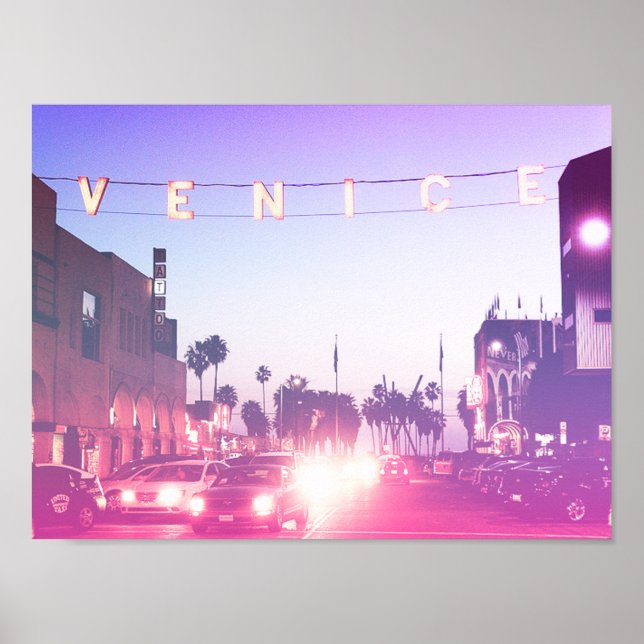 Venedig-Zeichen Poster (Vorne)