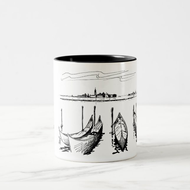 Venedig Zweifarbige Tasse (Mittel)