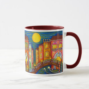 Venedigsoiree-Kaffee-Tasse durch Lisa Lorenz Tasse
