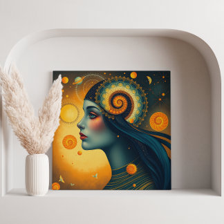 Venen des Universums Leinwanddruck