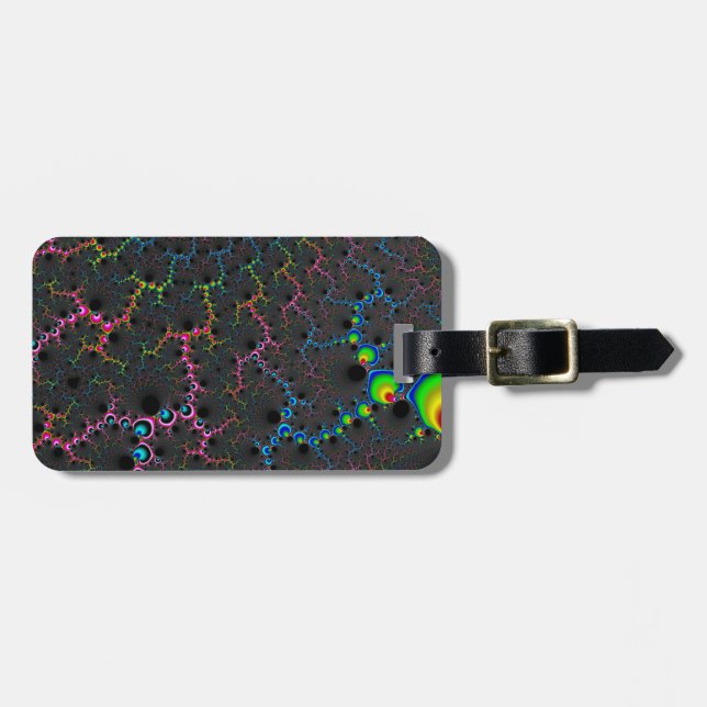 Venen - Fraktal Art Gepäckanhänger (Vorderseite horizontal)