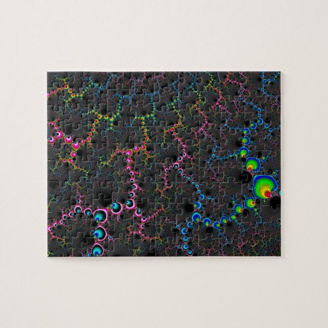 Venen - Fraktal Art Puzzle (Horizontal)