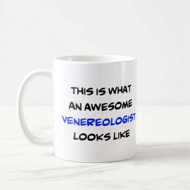 Venerologe, phantastisch kaffeetasse (Links)