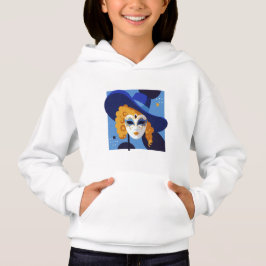 Venetian mask hoodie