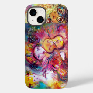 VENETIANISCHE MASKERADE / HARLEKIN UND COLUMBINE iPhone 14 HÜLLE