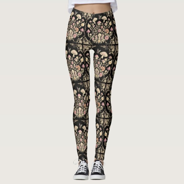 Venetianische Pilze Leggings (Vorderseite)