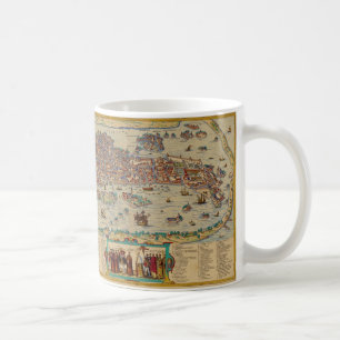 Venetianischer Kreuzfahrer-Kaffeebecher Tasse