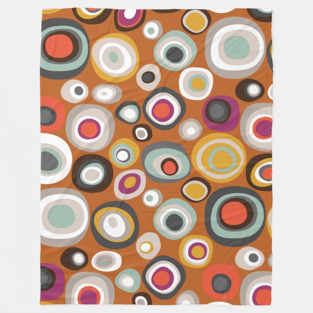 Venetien boho Stellenbernstein Fleecedecke (Vorderseite)