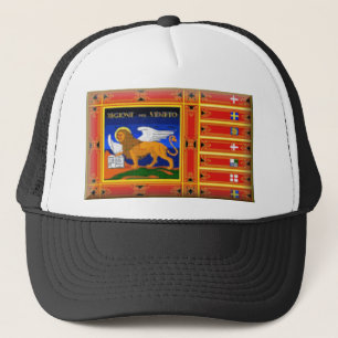Venetien (Italien) kennzeichnen Truckerkappe