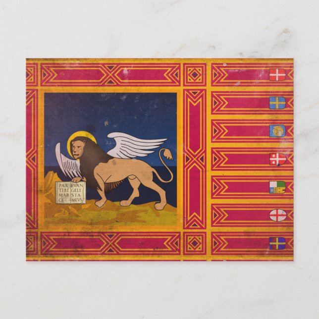 Venetien Postkarte (Vorderseite)