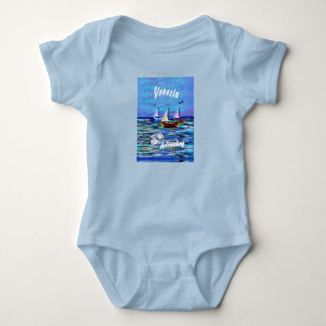 Venezia Baby Strampler (Vorderseite)