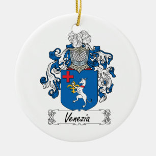 Venezia Familienwappen Keramikornament