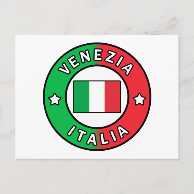 Venezia Italia Postkarte (Vorderseite)