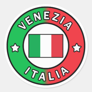 Venezia Italia Runder Aufkleber