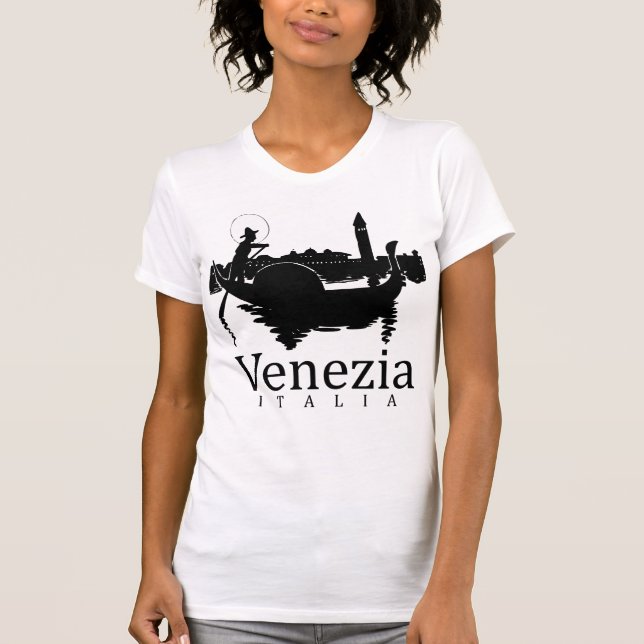 Venezia Italien T - Shirt für Mädchen die Liebe (Vorderseite)