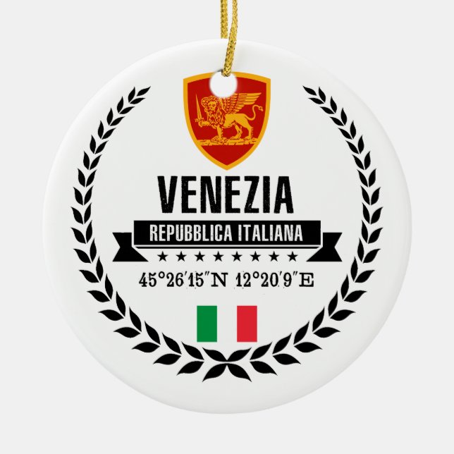 Venezia Keramikornament (Vorne)