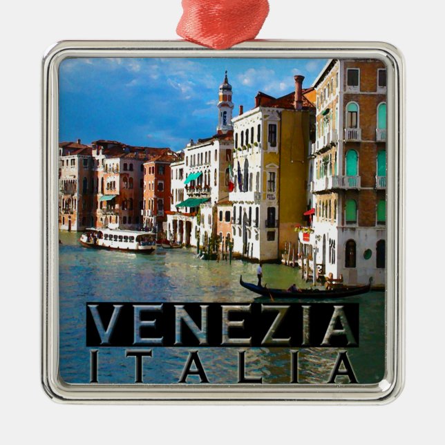 Venezia Ornament Aus Metall (Vorne)